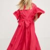 Rochie culoarea roz MMC STUDIO mini evazata