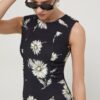 Rochie culoarea negru Desigual mini mulata