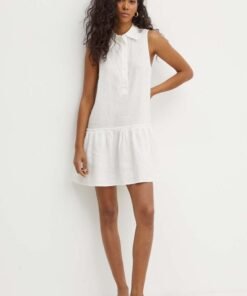 Rochie din bumbac mini MAX&Co. evaza?i 2416221154200 2416220000000