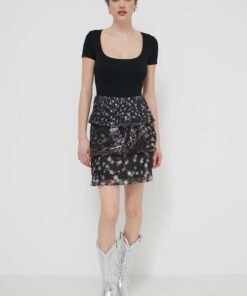 Rochie RALEIGH culoarea rosu Desigual mini evazata 24WWVK66