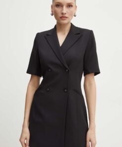 Rochie Jenny culoarea verde Custommade mini evazata