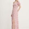 Rochie Wanted culoarea verde Herskind maxi mulata