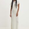 Rochie culoarea alb Answear Lab maxi mulata