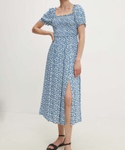 Rochie midi Answear Lab evazata
