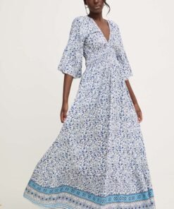 Rochie maxi Answear Lab evazata
