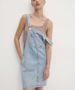 Rochie jeans midi Answear Lab mulata