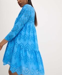 Rochie din bumbac mini Answear Lab evazata