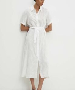 Rochie din bumbac mini Answear Lab oversize