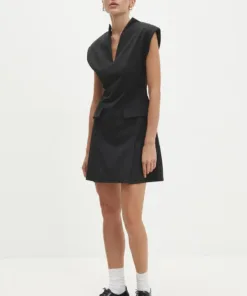 Rochie culoarea negru Answear Lab mini mulata