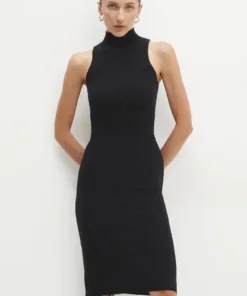 Rochie culoarea negru Answear Lab mini mulata