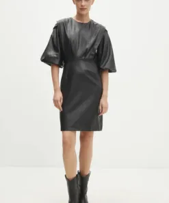 Rochie culoarea negru Answear Lab mini evazata