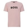 Tricou cu decolteu rotund si logo
