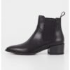 Botine Chelsea de piele