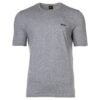BOSS - Tricou cu decolteu rotund si logo discret